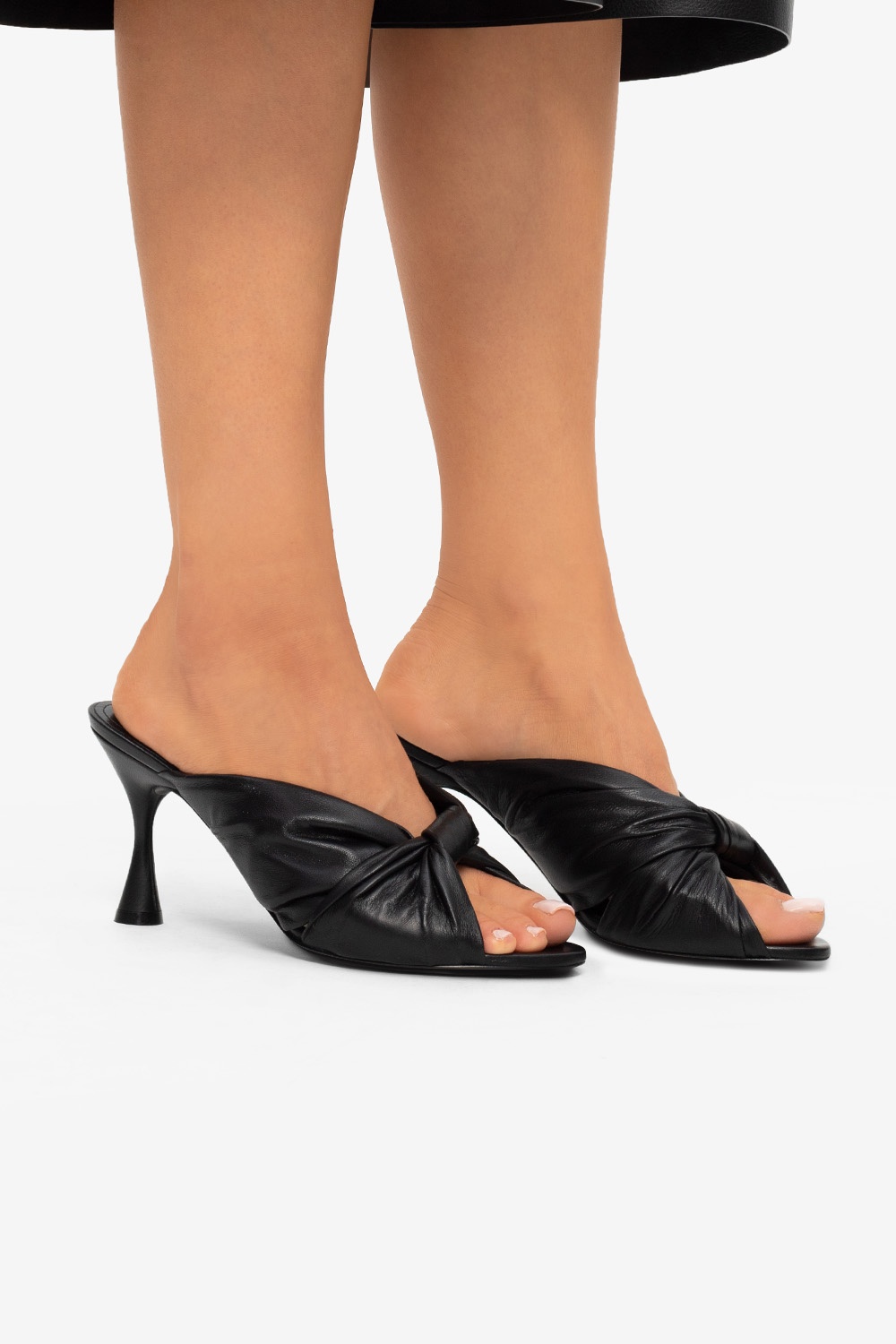 IetpShops | Balenciaga 'Drapy' heeled mules | Women's Shoes 